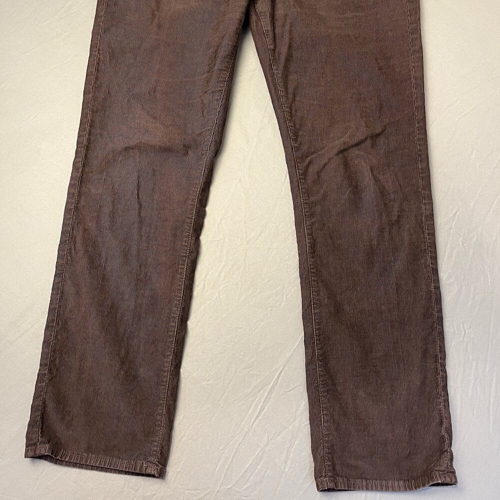 Bonobos Corduroy Pants Mens 31x30 Brown Slim Straight Stretch Classic Trouser - Picture 7 of 12